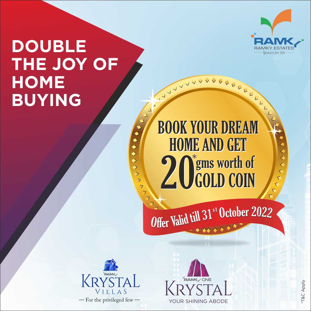 Ramky One Krystal _ Gold Coin Offer